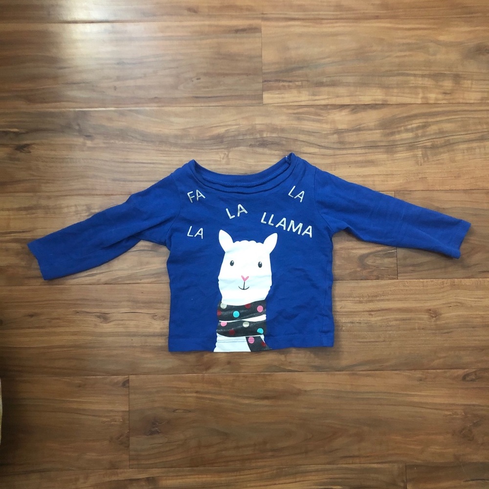 Llama Holiday Top (10 for $15 sale)